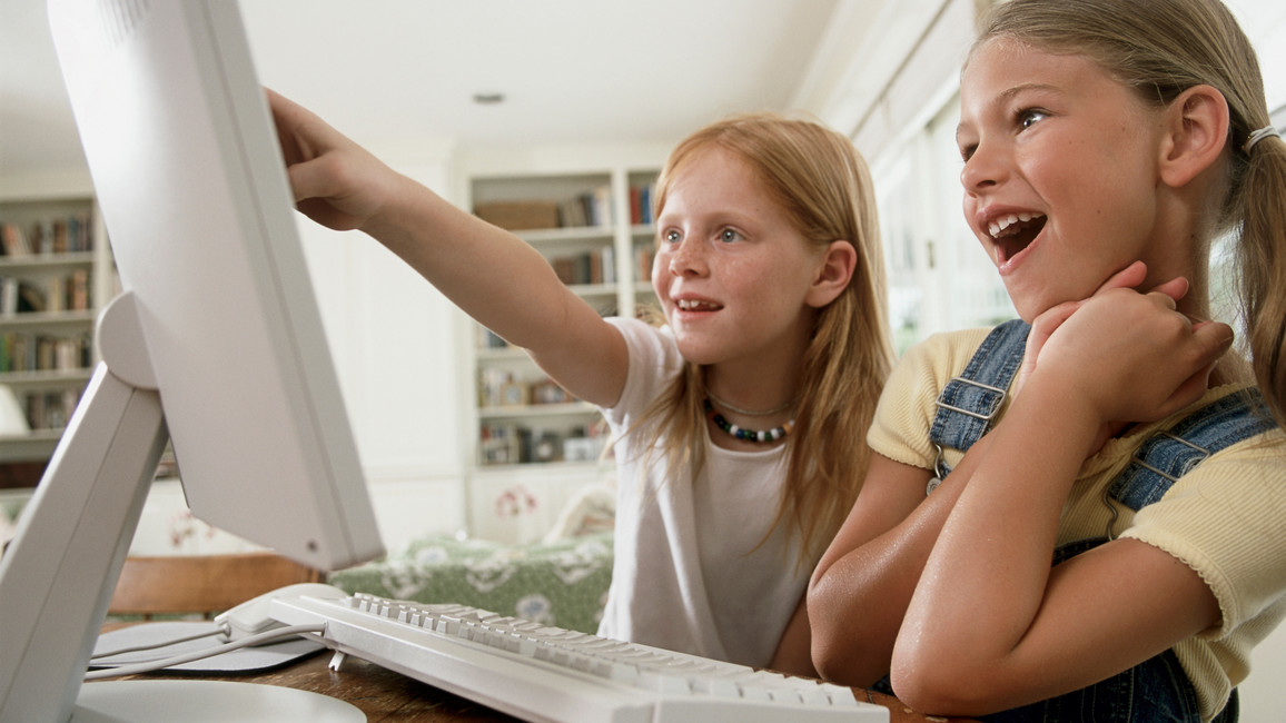 Kinder am PC