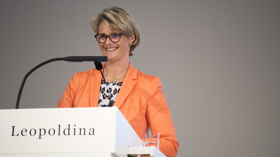 Anja Karliczek während ihrer Rede