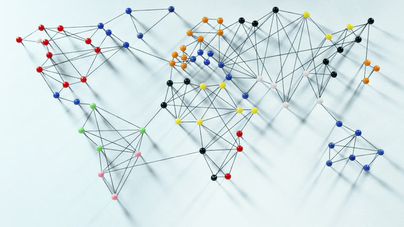 Symbolbild für globale Vernetzung