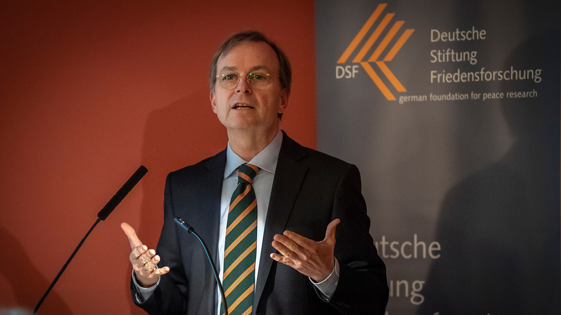 Thomas Rachel, Parlamentarischer Staatssekretär bei der Bundesministerin für Bildung und Forschung, während seiner Rede