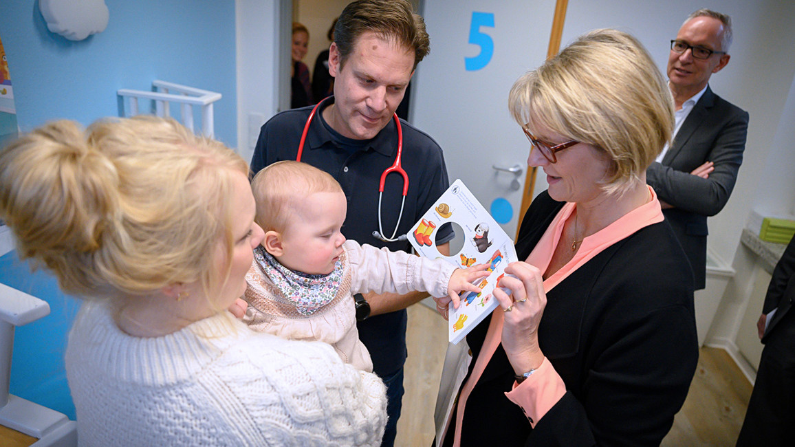 Besuch in Kinderarztpraxis Ibbenbüren