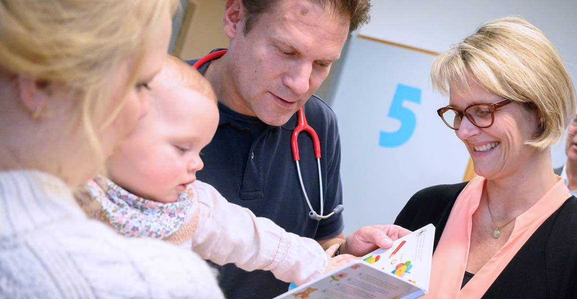Besuch in Kinderarztpraxis Ibbenbüren