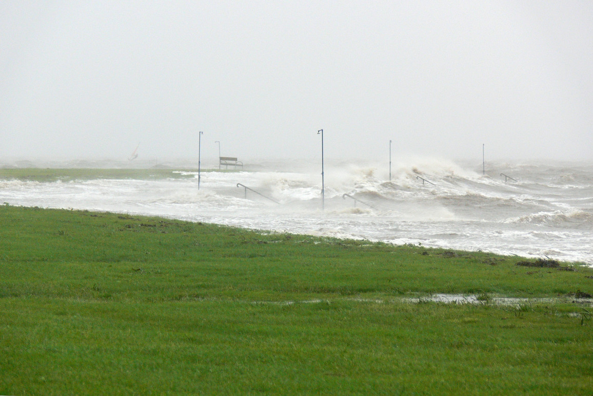 Sturmfluten gehören zu den größten Bedrohungen an der Nordseeküste.