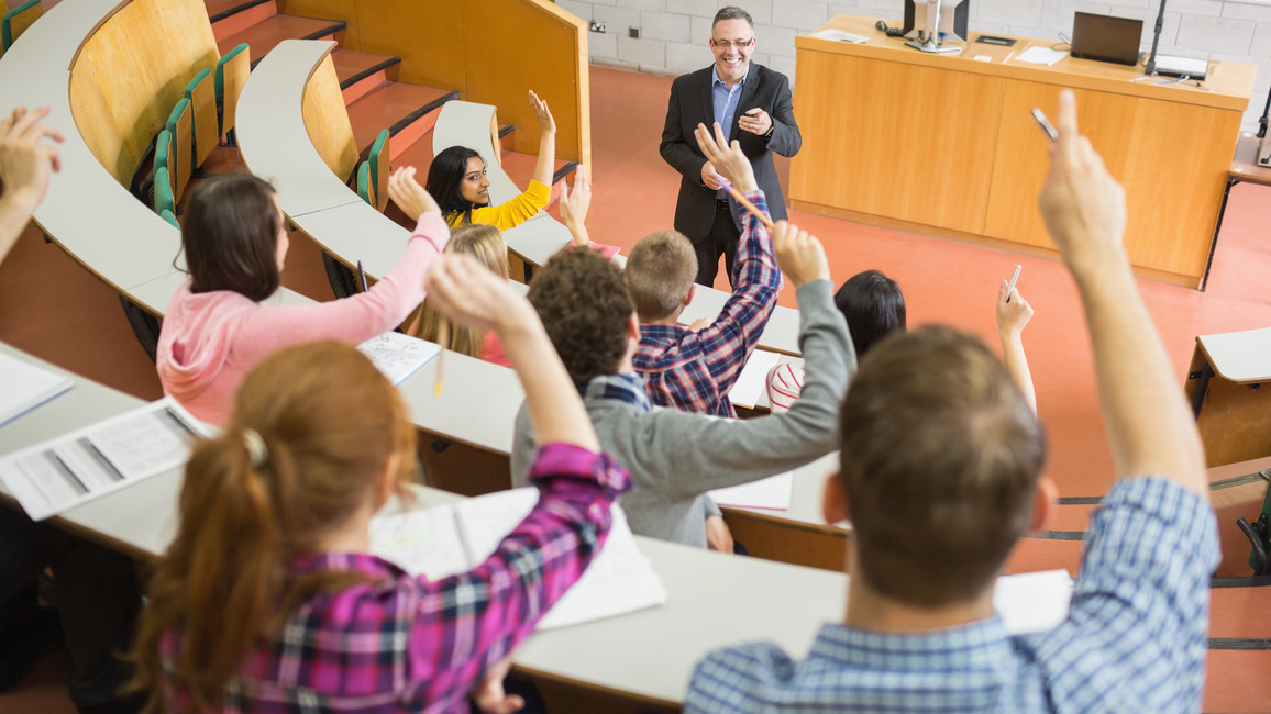 Studenten im Hörsaal