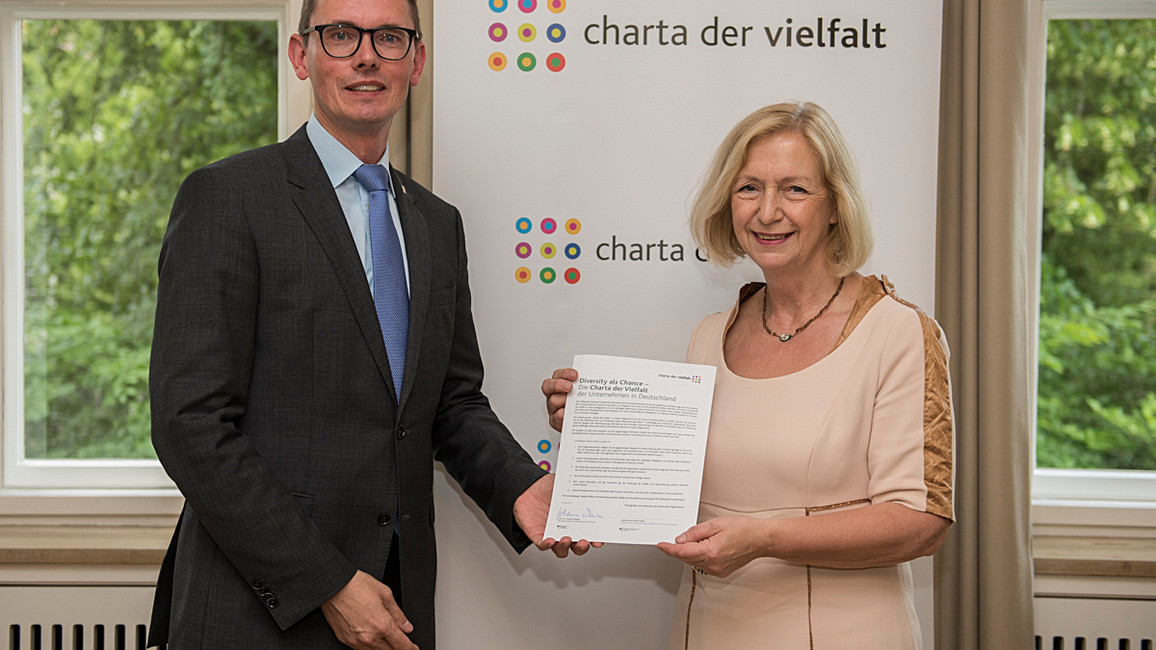 Charta der Vielfalt unterzeichnet