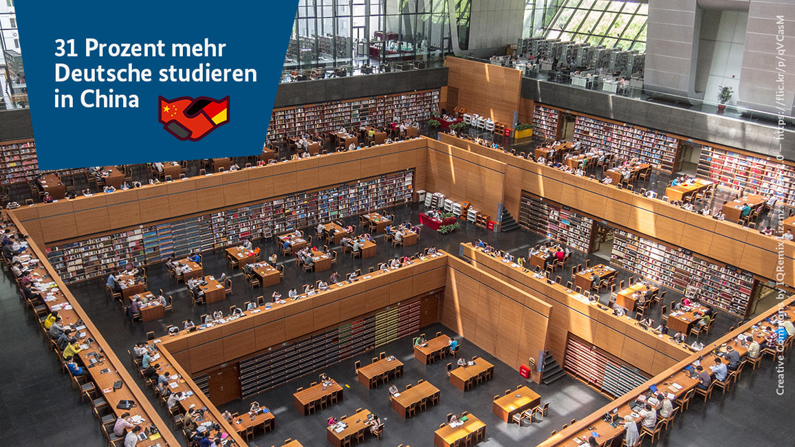 Zahl der Woche_ 31 Prozent mehr Deutsche studieren in China