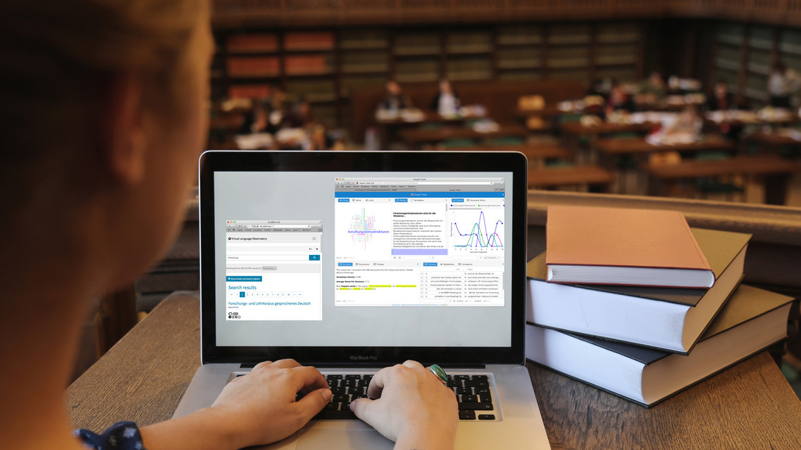 Vernetzte Arbeit einer Forschungsinfrastruktur